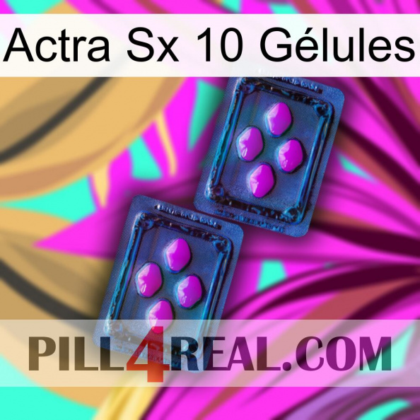 Actra Sx 10 Gélules 03
